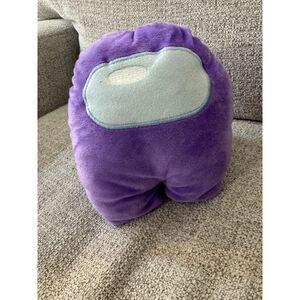 Among‎ Us  Purple Plush Toy Soft Stuffed Game Character Collectible 7 inch